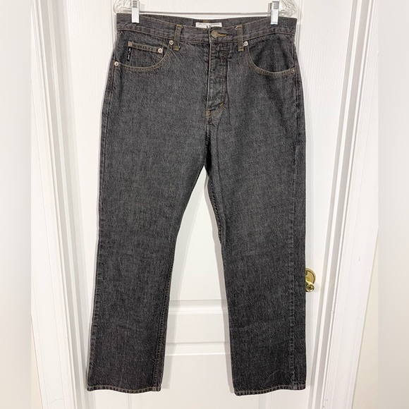 VTG Y2K Armani Exchange Straight Leg Jeans, Dark Gray, Men’s 32 REG - Picture 1 of 11